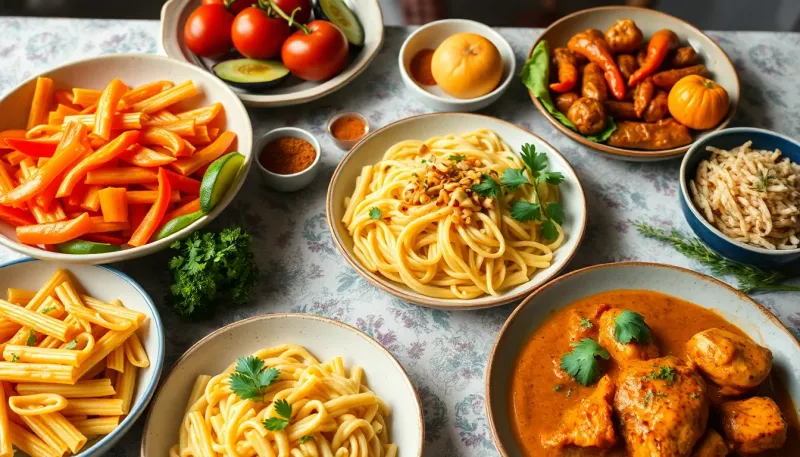 Einfache Wochenmenüs für stressige Tage im April: 7 köstliche Rezepte