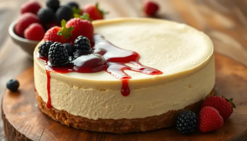 Käsekuchen ohne Boden: Diese cremige Variante begeistert Konditoren weltweit