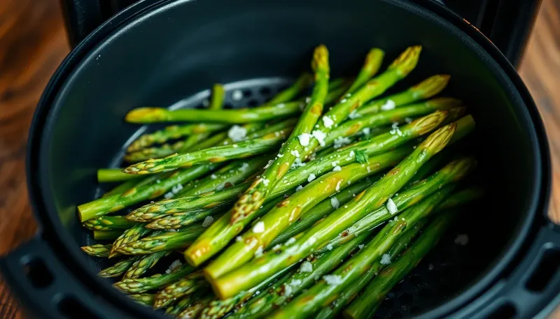 Spargel aus der Heißluftfritteuse: die besten Tipps für perfektes Gemüse