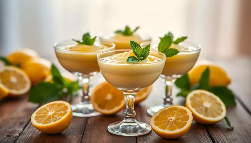 Zitronendesserts im Frühling: Frisch und beliebt für jeden Anlass